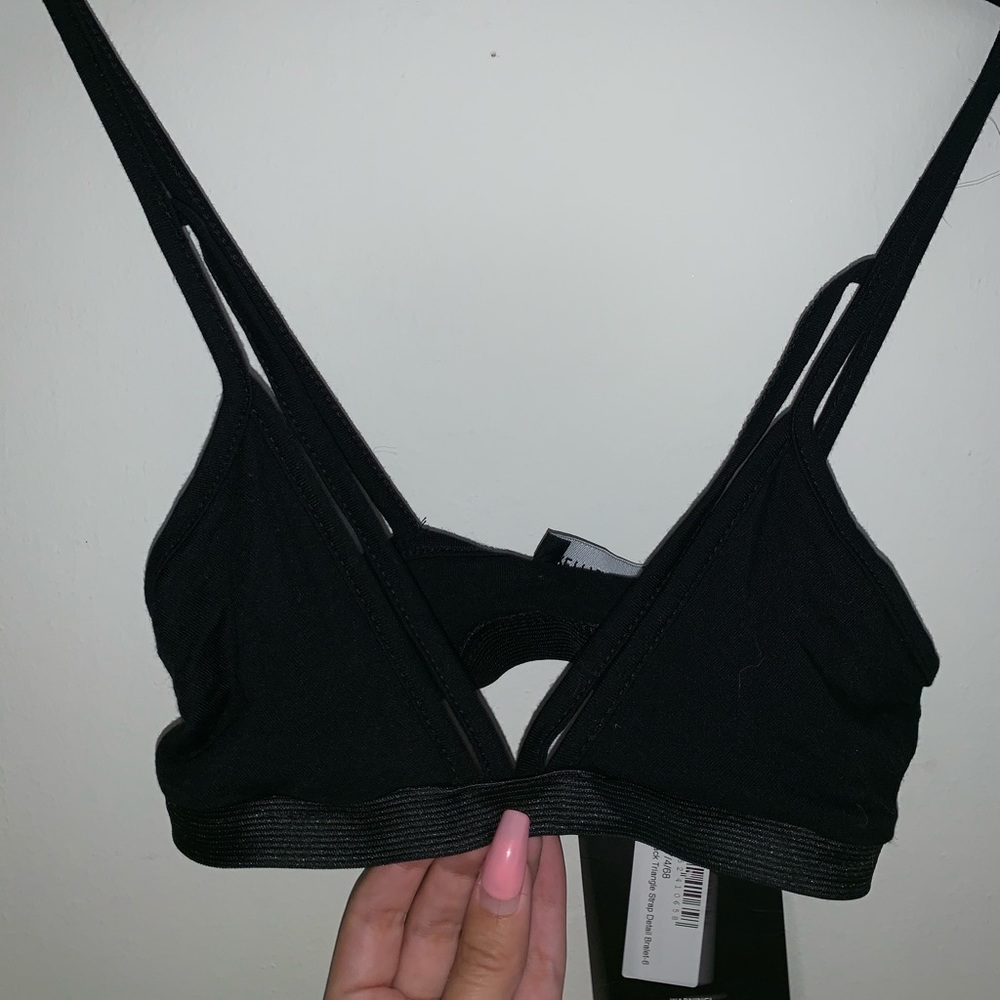 PrettyLittleThing black bralette